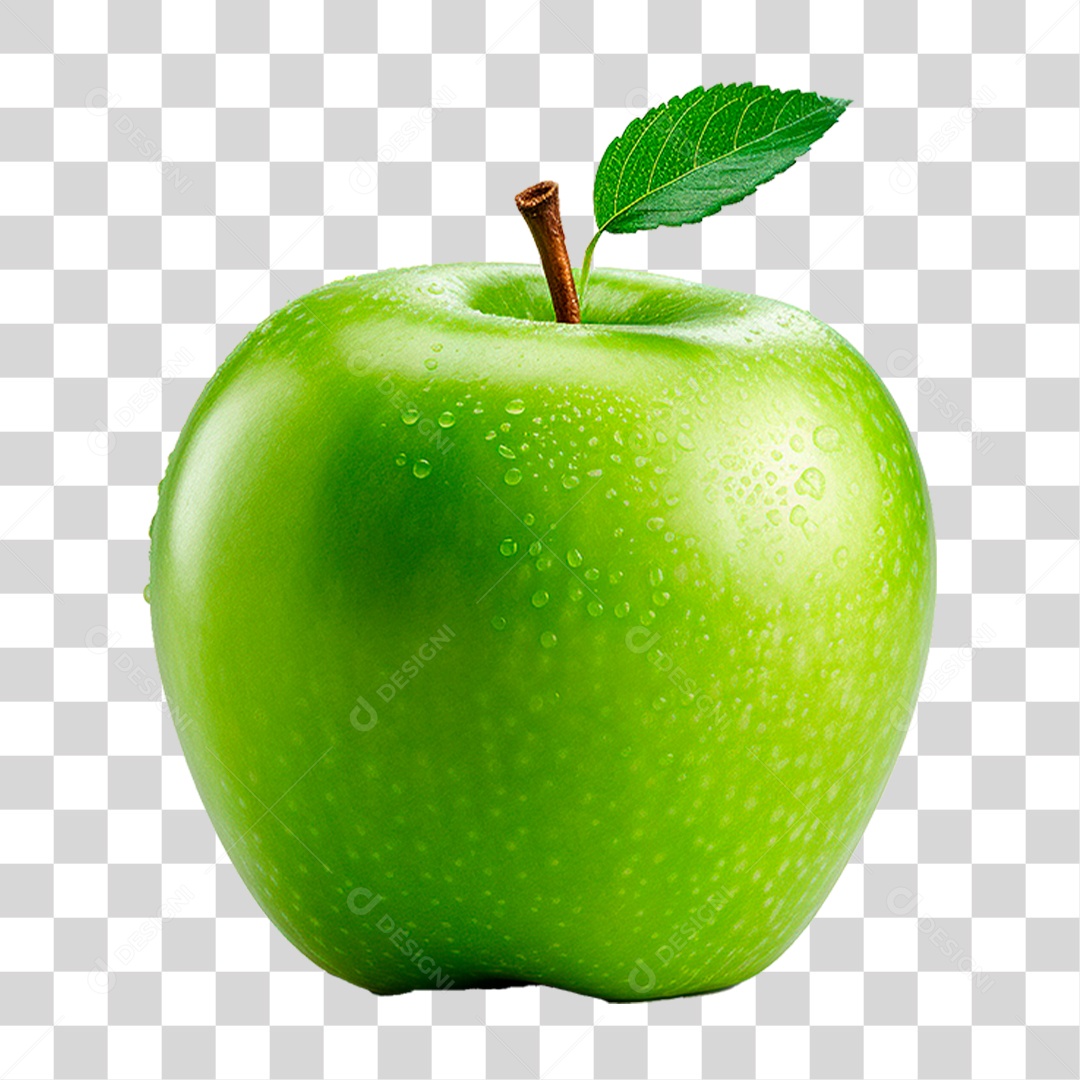 Maçã Verde PNG Transparente