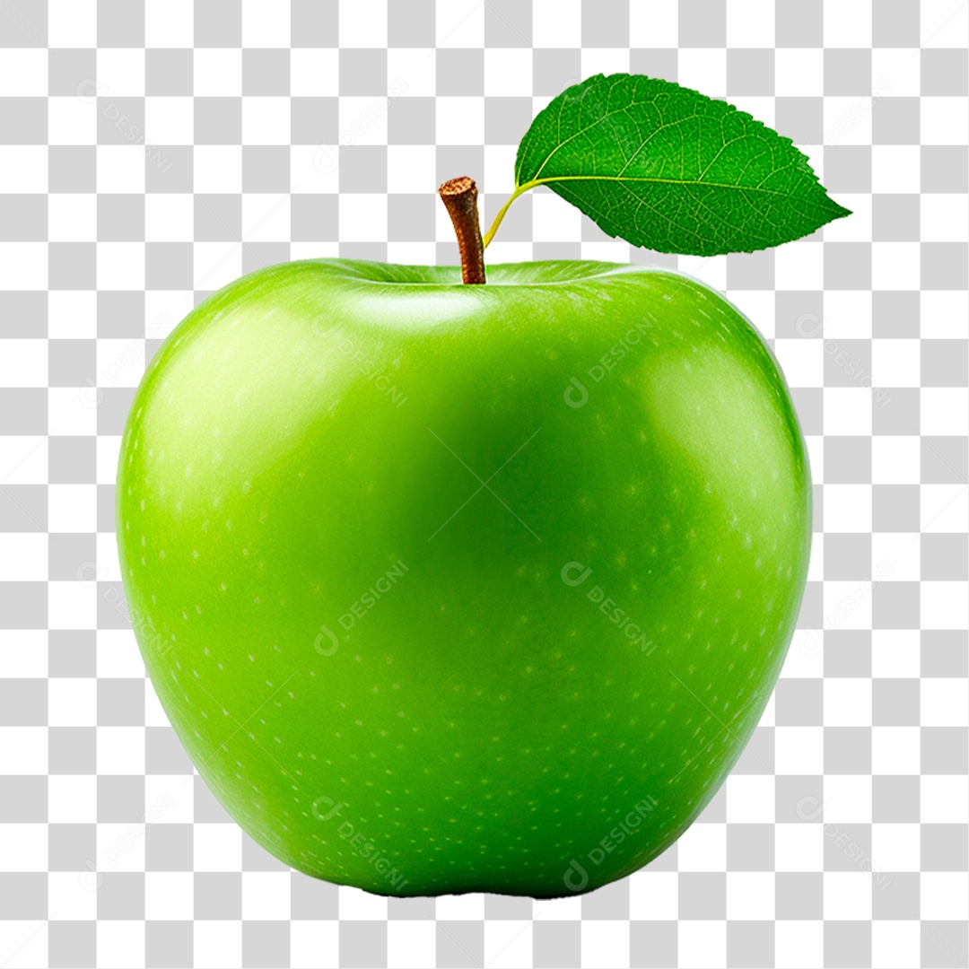 Maçã Verde PNG Transparente