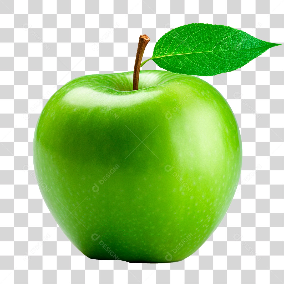 Maçã Verde PNG Transparente
