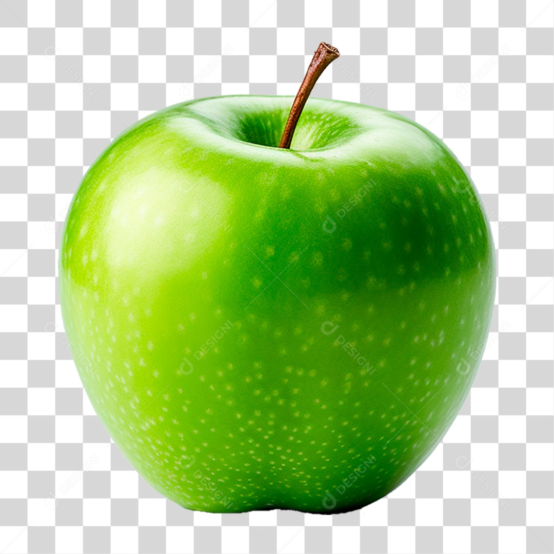 Maçã Verde PNG Transparente