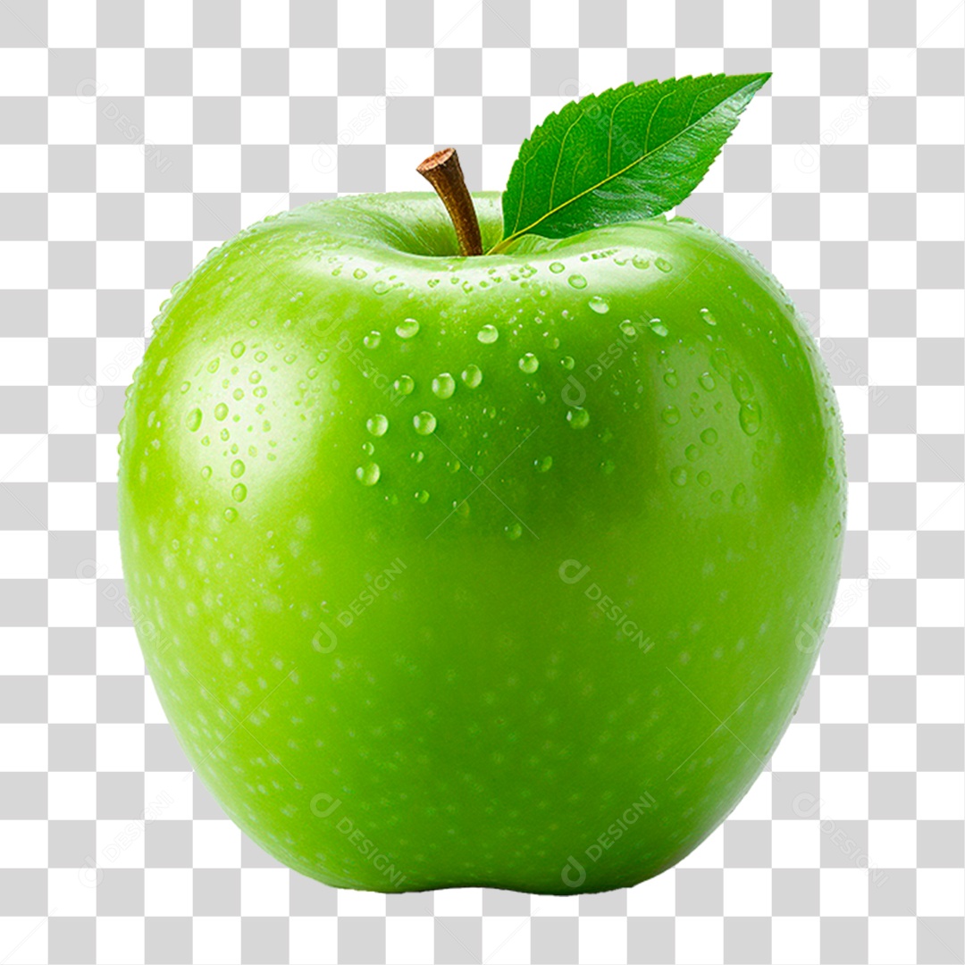 Maçã Verde PNG Transparente