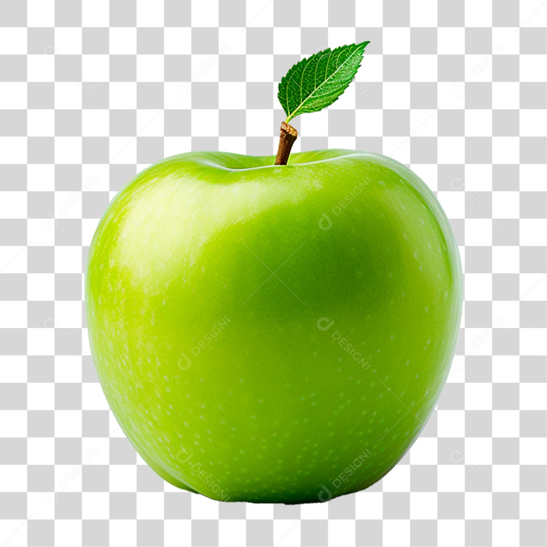 Maçã Verde PNG Transparente