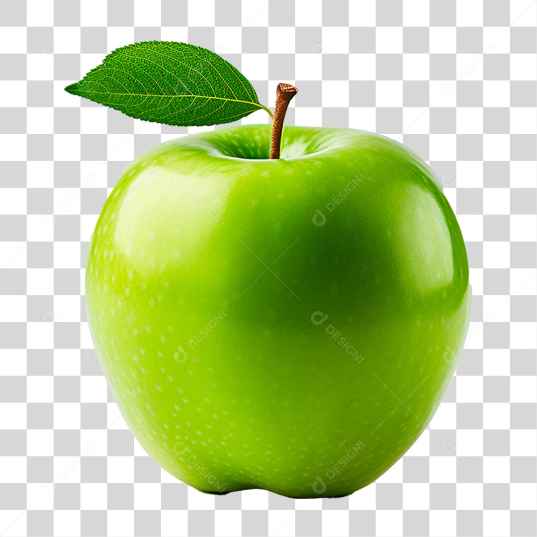 Maçã Verde PNG Transparente