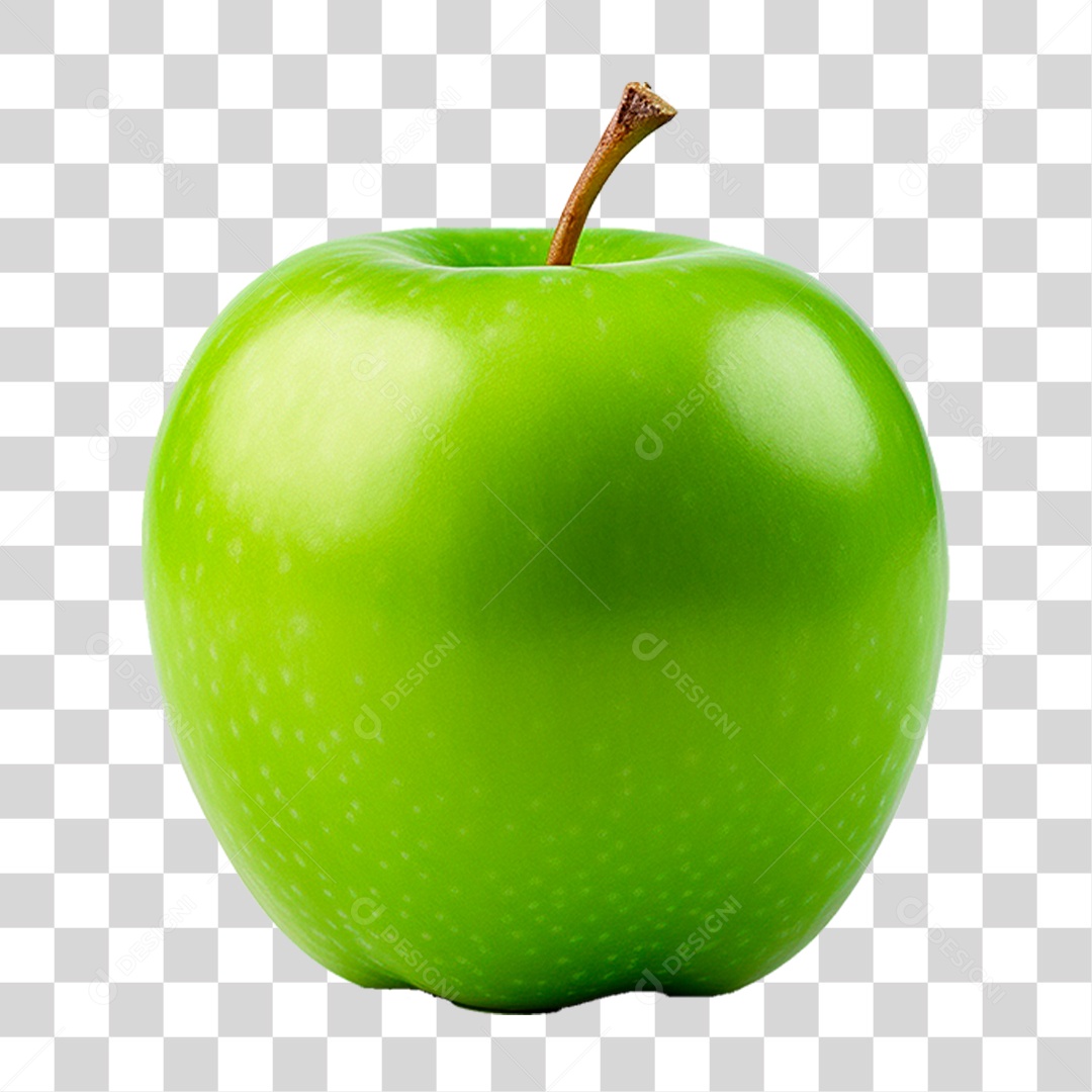 Maçã Verde PNG Transparente