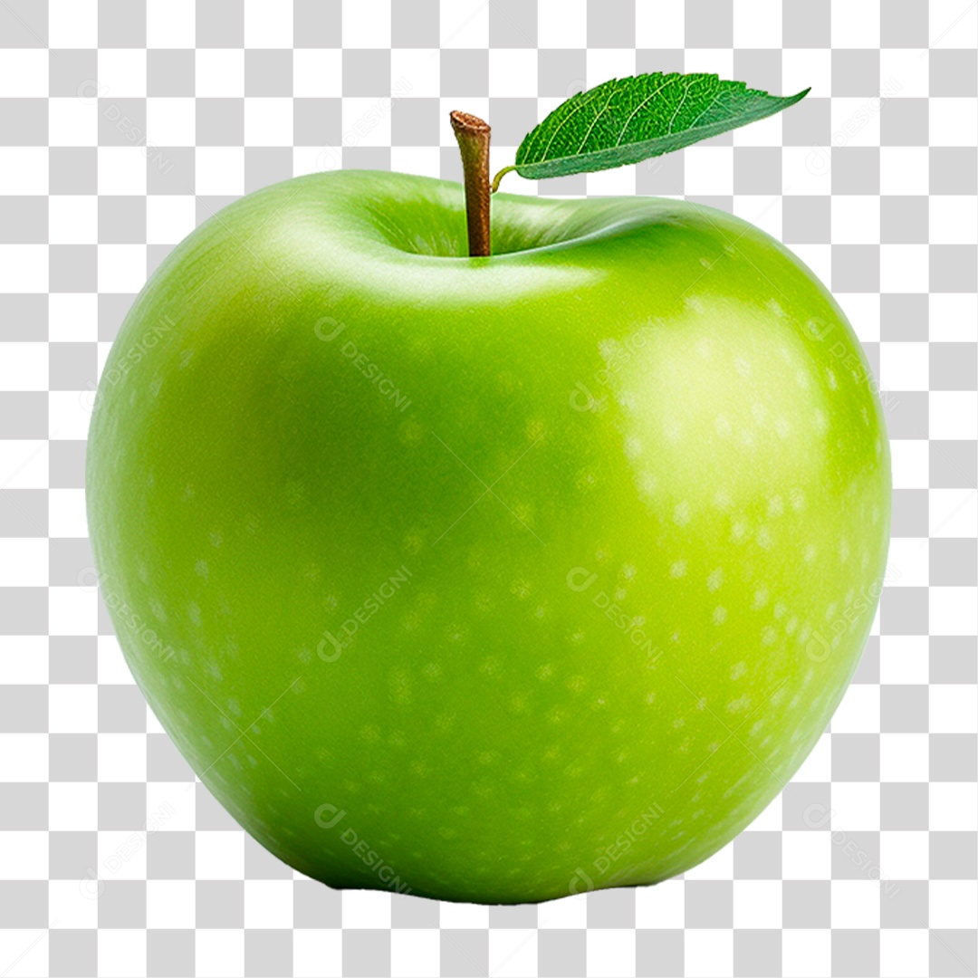 Maçã Verde PNG Transparente
