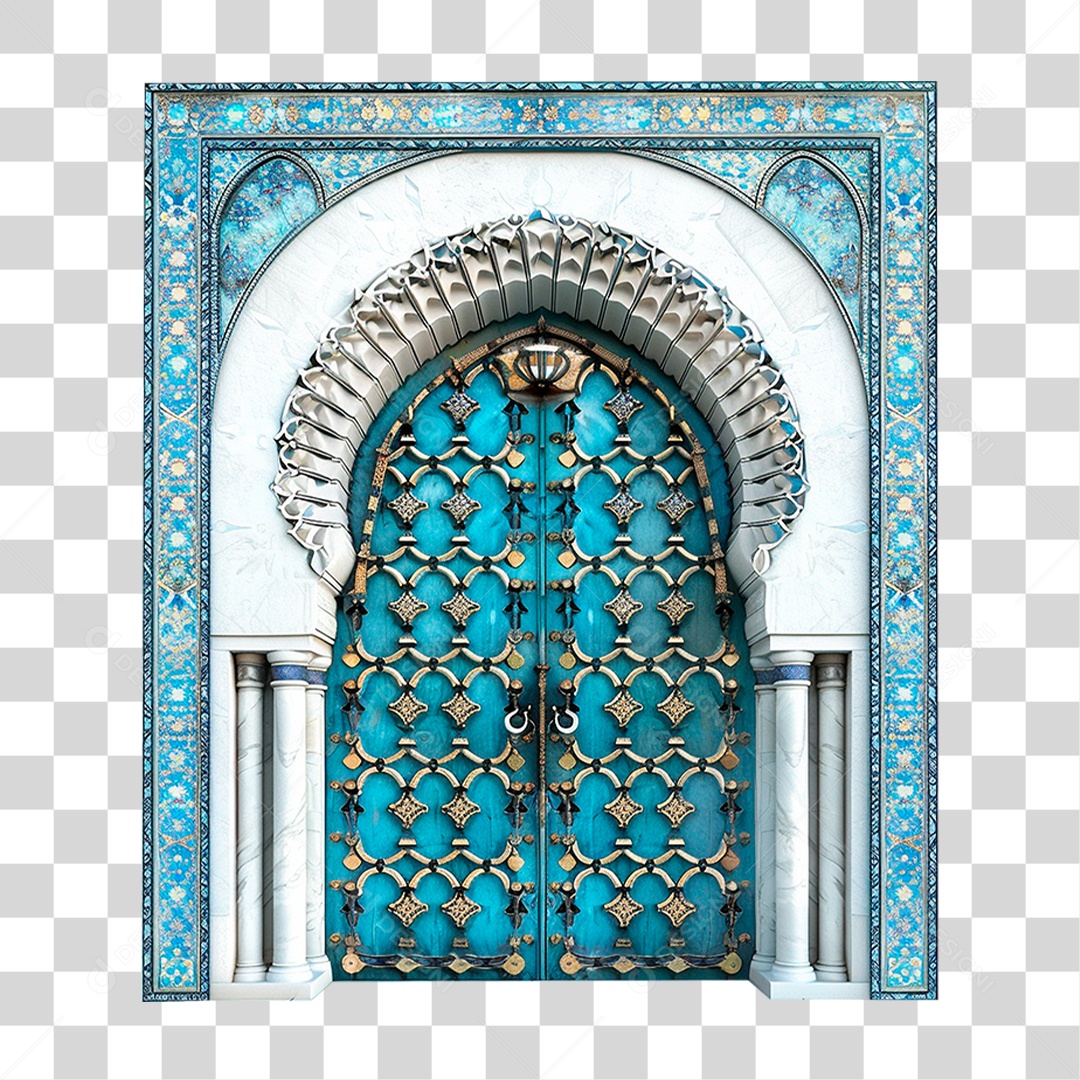 Porta Árabe PNG Transparente