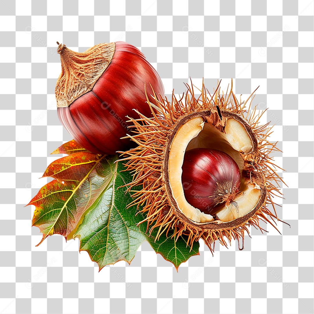 Castanha da Índia PNG Transparente