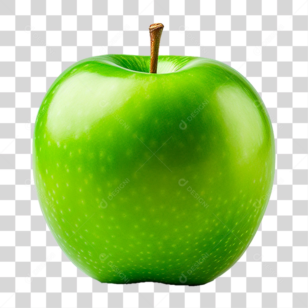 Maçã Verde PNG Transparente