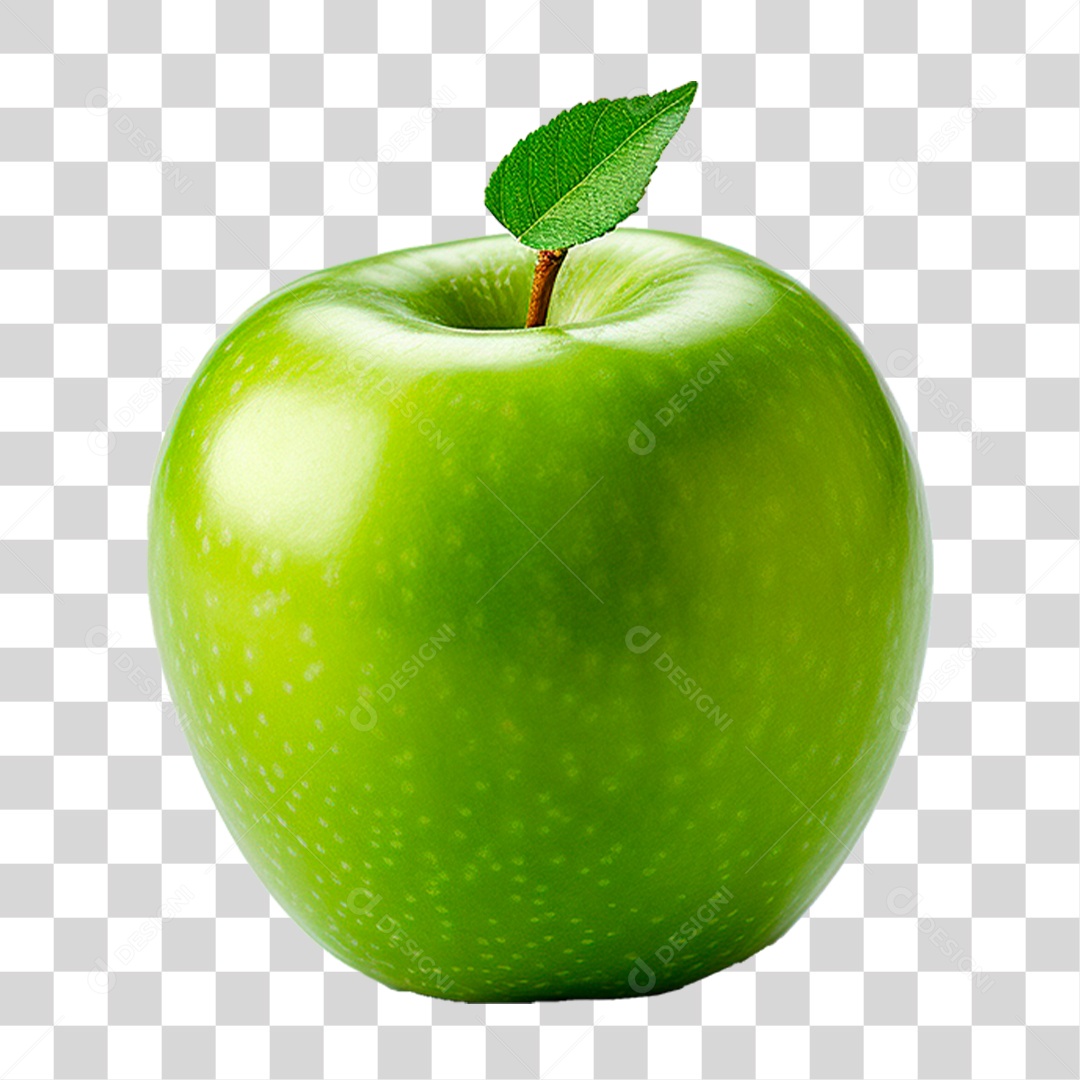 Maçã Verde PNG Transparente
