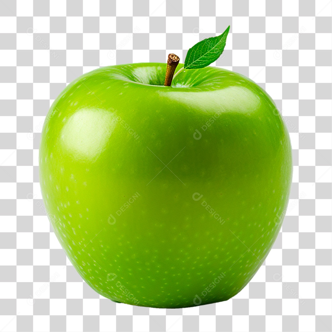 Maçã Verde PNG Transparente