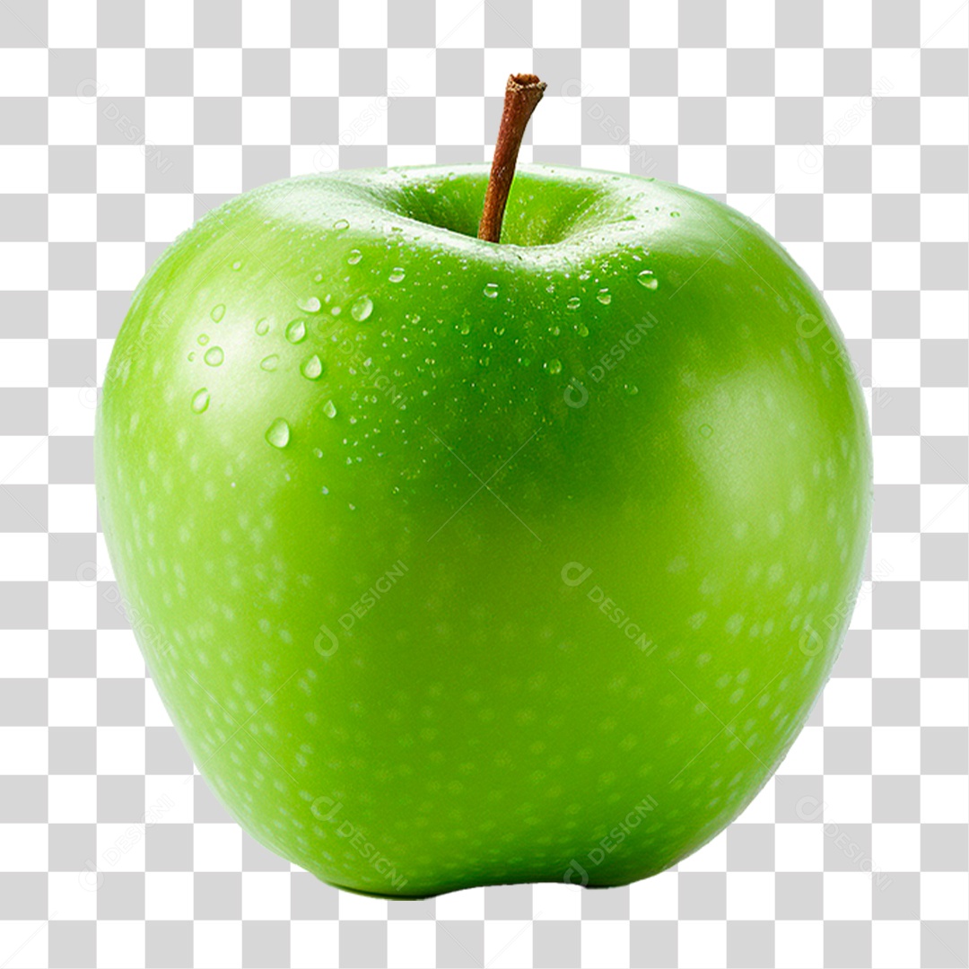 Maçã Verde PNG Transparente