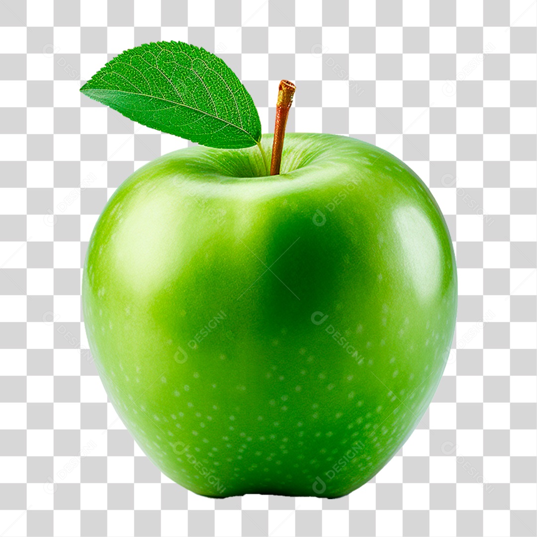 Maçã Verde PNG Transparente