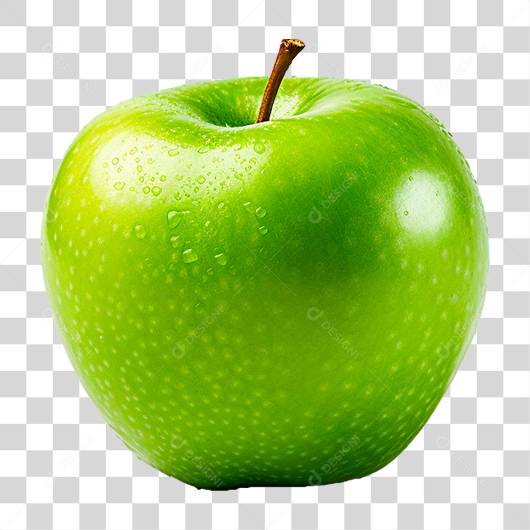 Maçã Verde PNG Transparente