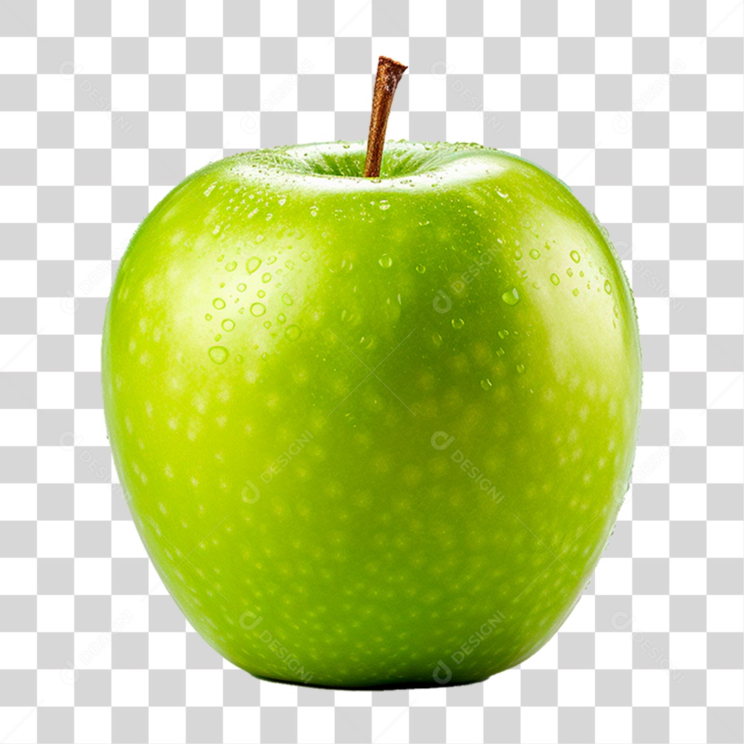 Maçã Verde PNG Transparente