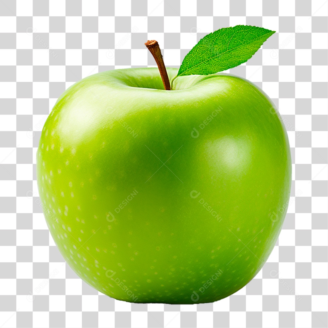 Maçã Verde PNG Transparente