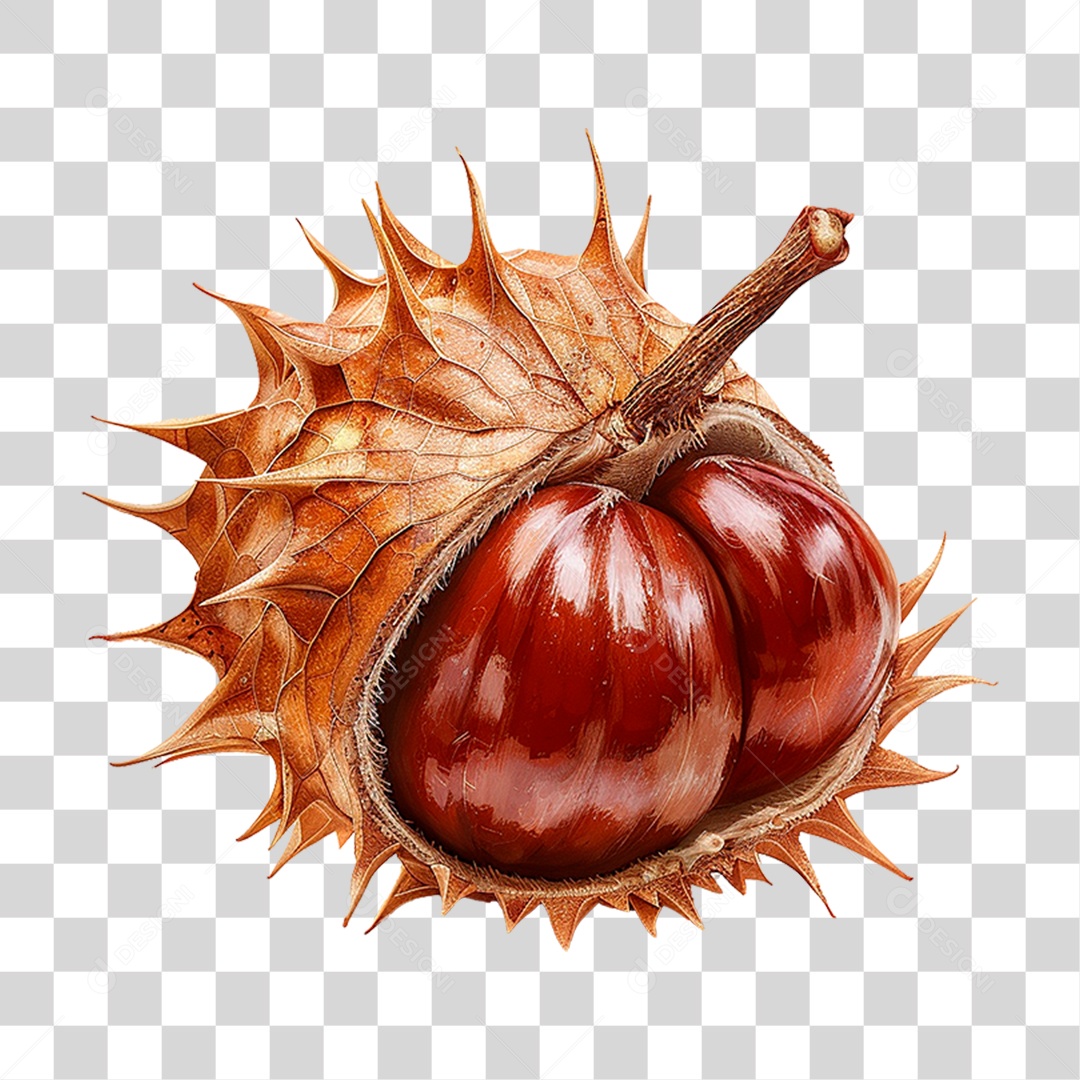 Castanha da Índia PNG Transparente