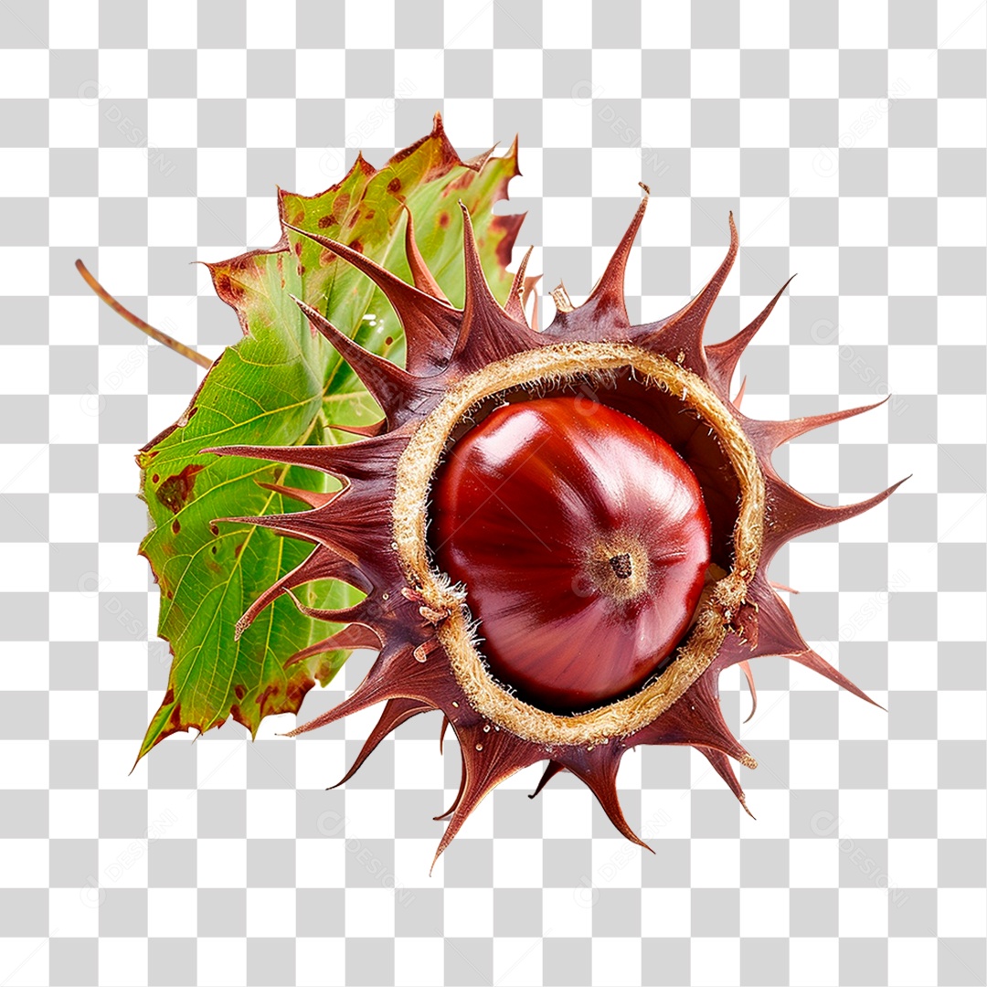 Castanha da Índia PNG Transparente