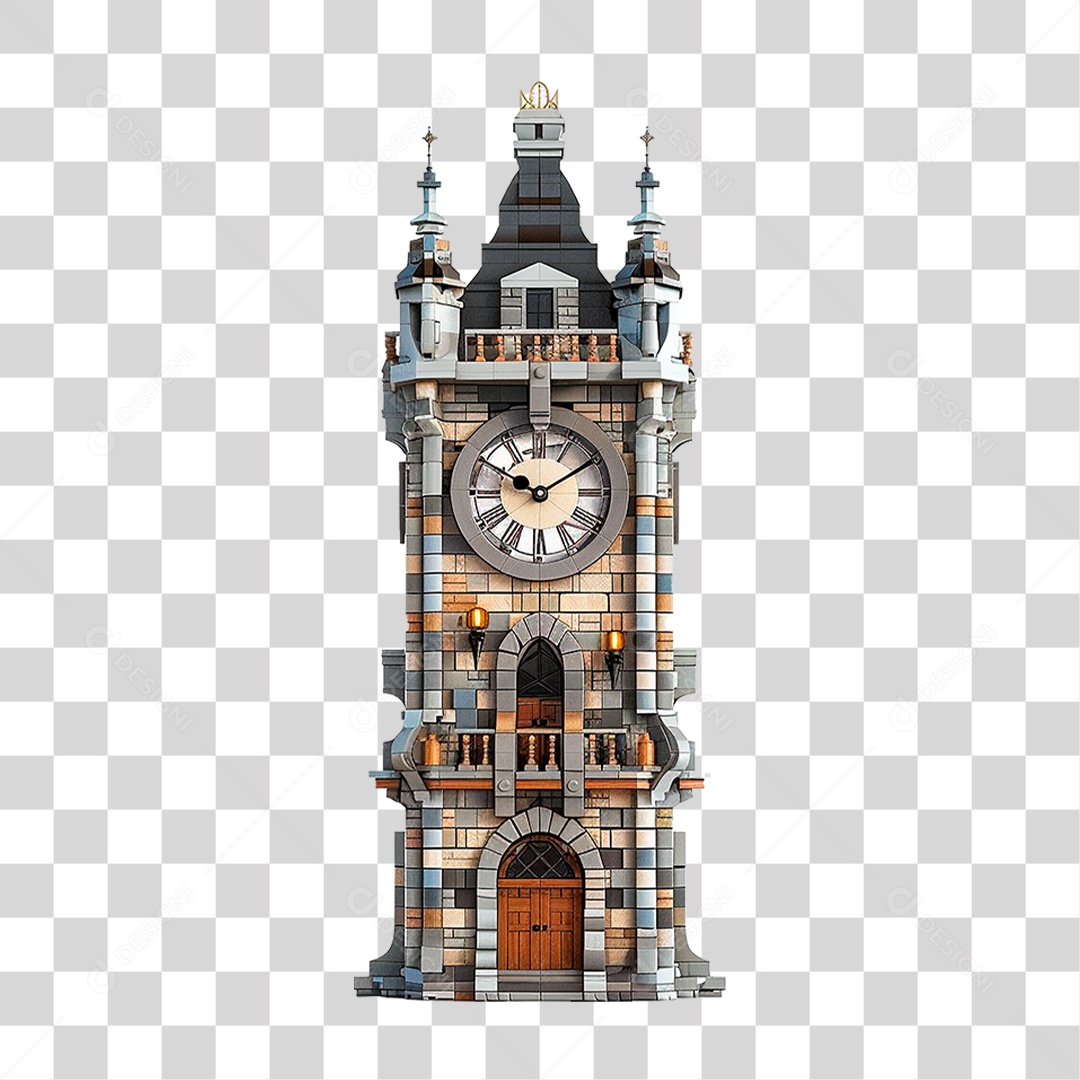 Torre do Relógio PNG Transparente