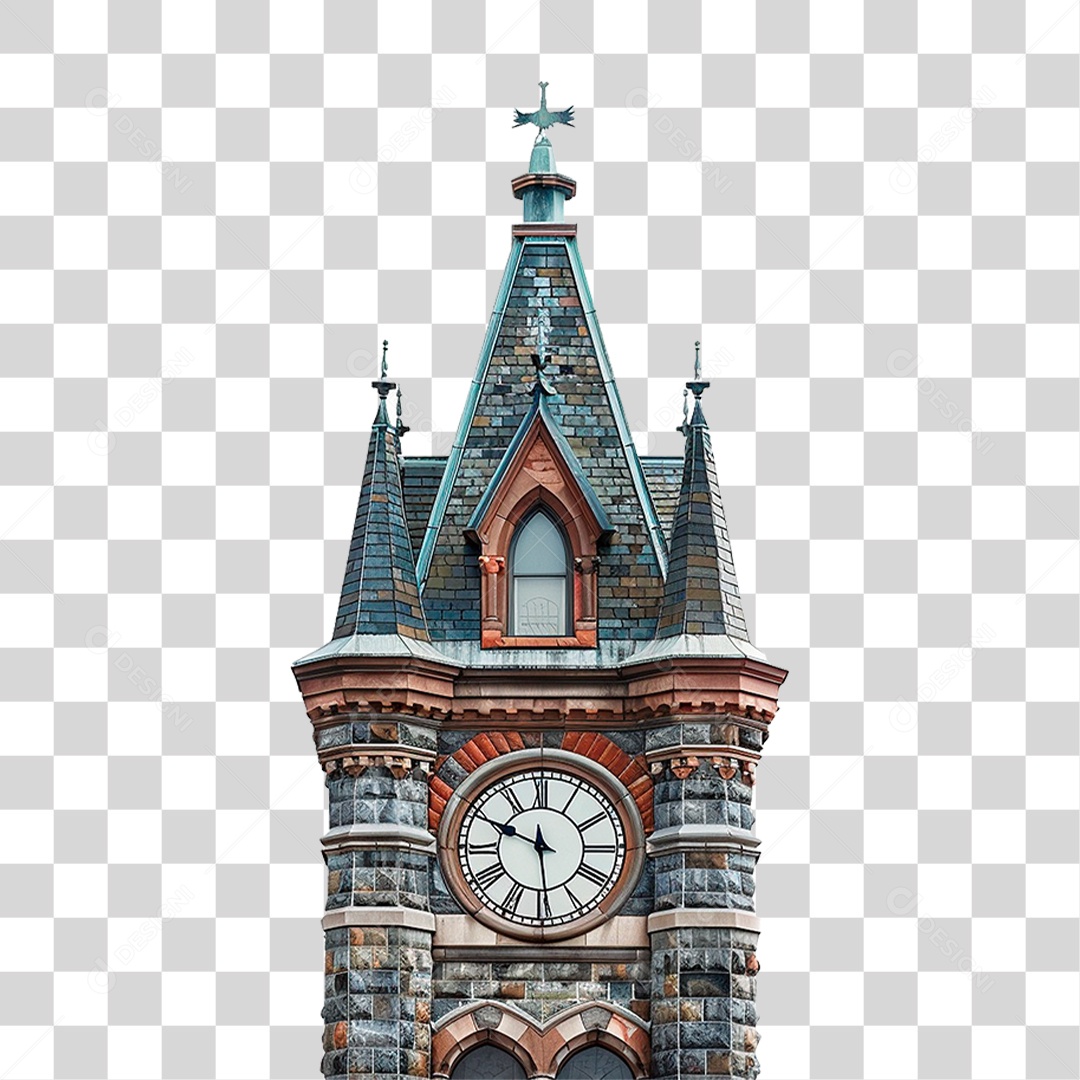 Torre do Relógio PNG Transparente