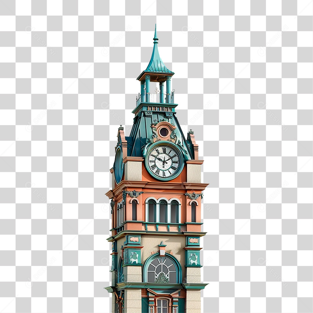 Torre do Relógio PNG Transparente