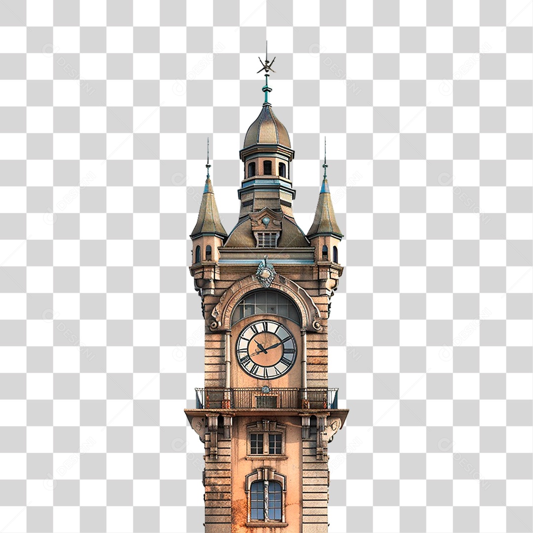 Torre do Relógio PNG Transparente