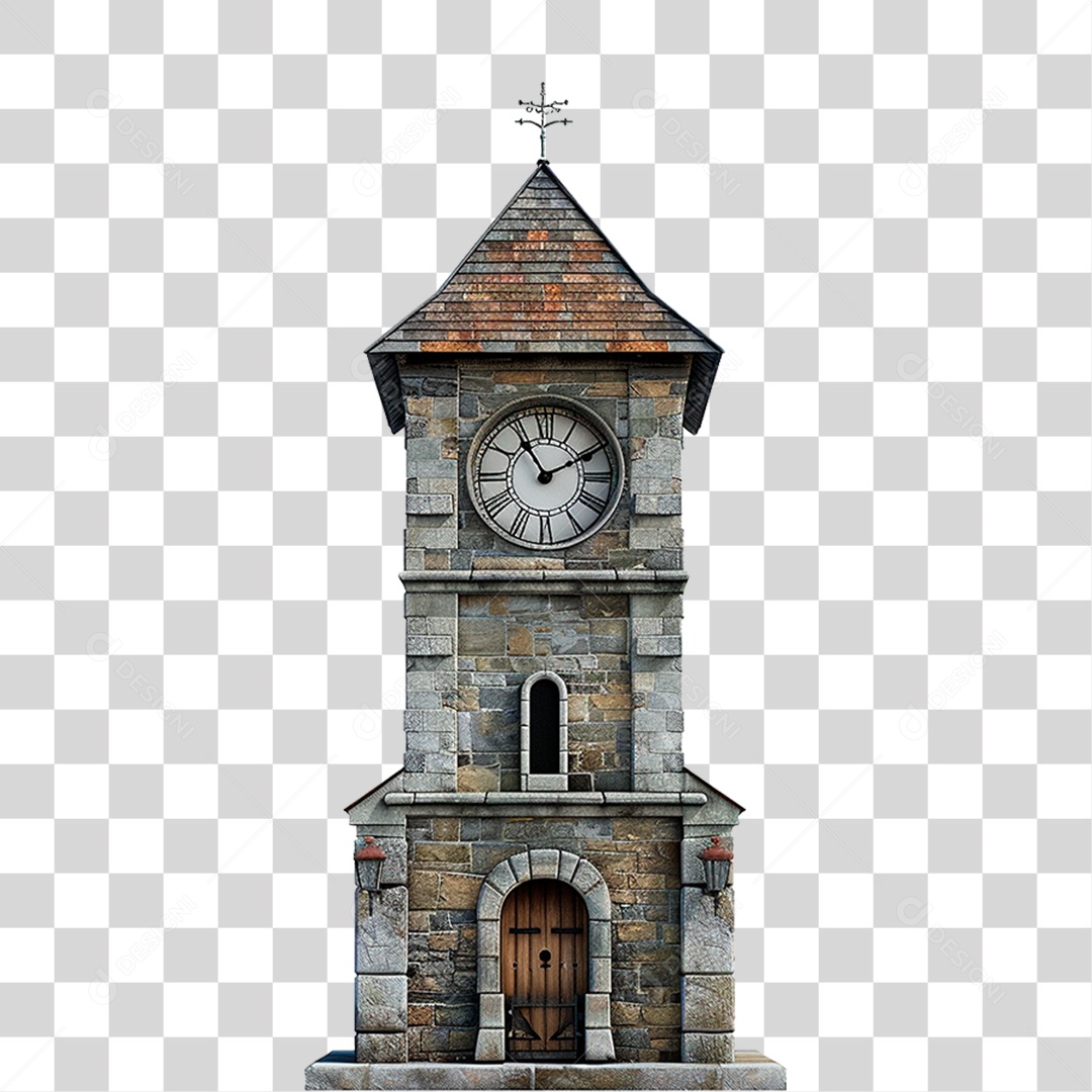 Torre do Relógio PNG Transparente