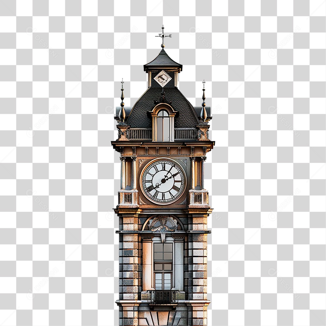 Torre do Relógio PNG Transparente