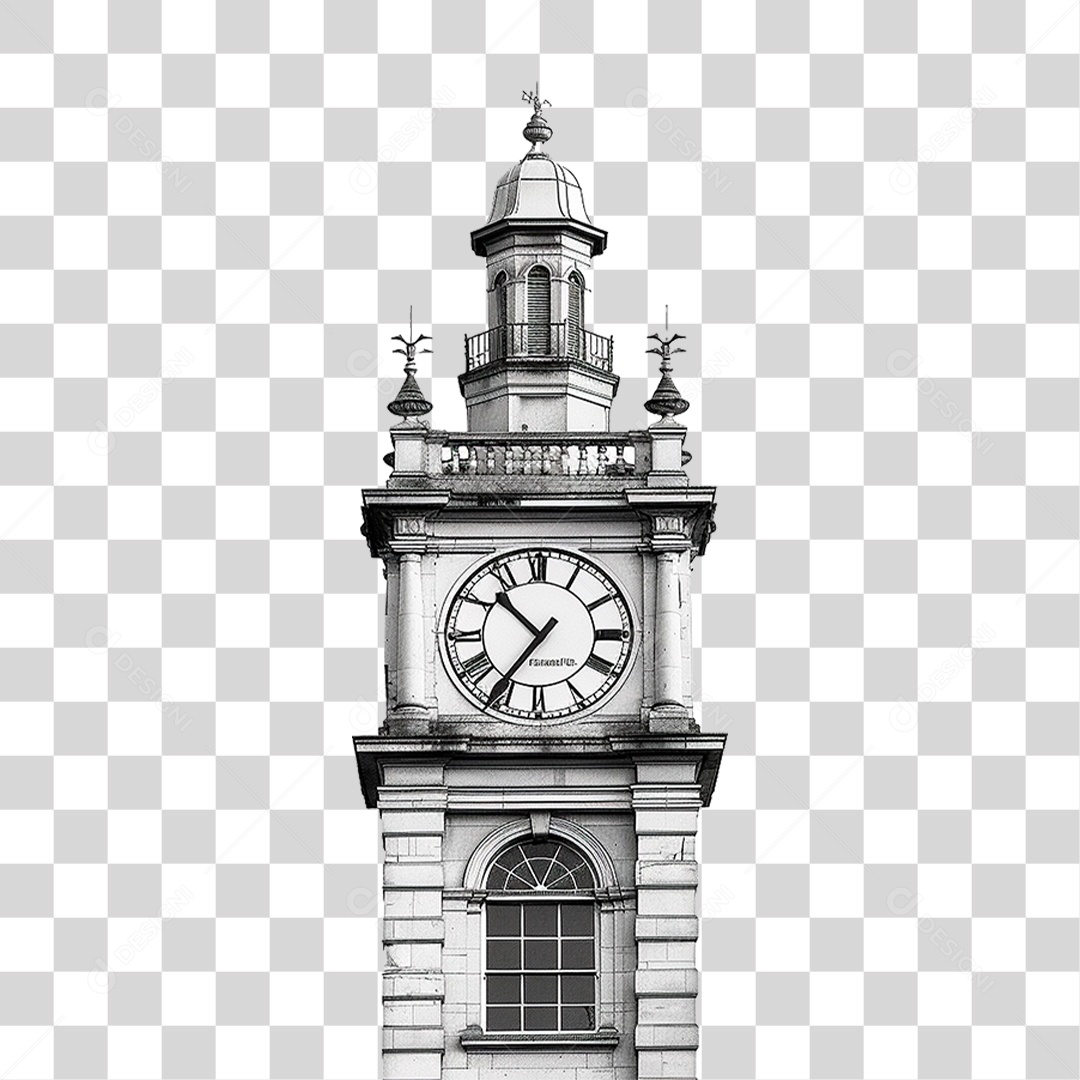 Torre do Relógio PNG Transparente