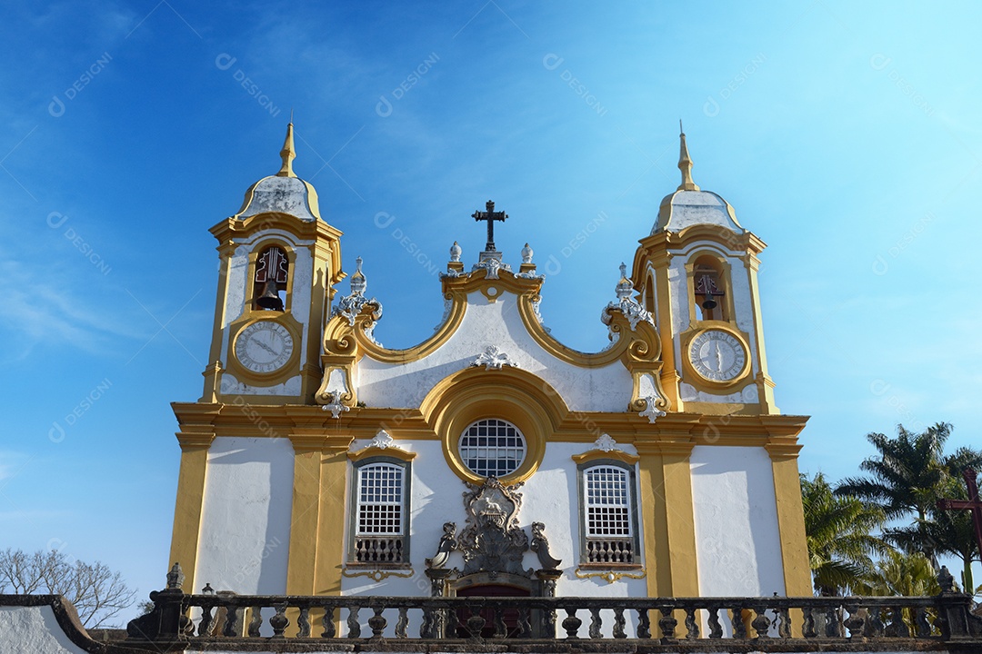 Fotografia igreja santo antônio tiradentes minas gerais