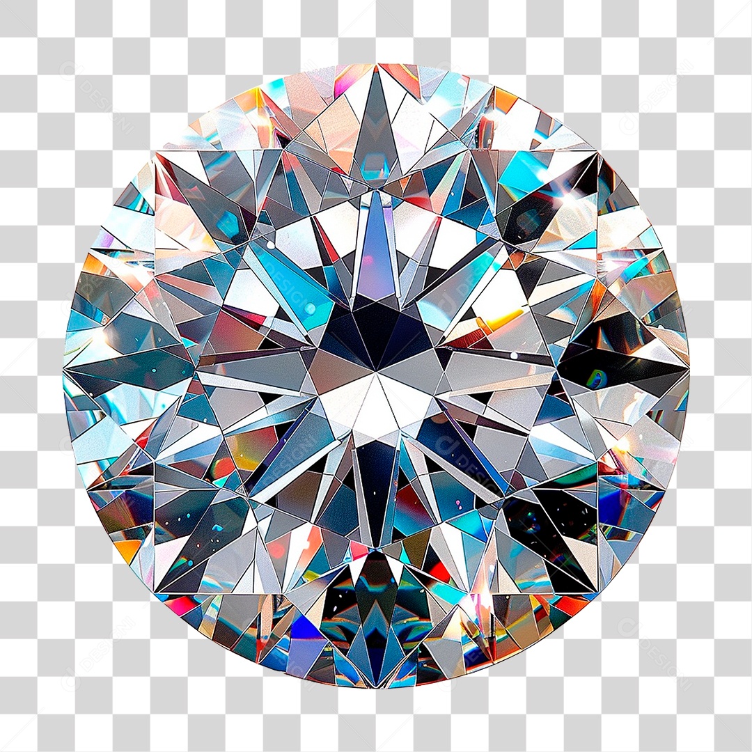 Diamante Brilhante PNG Transparente