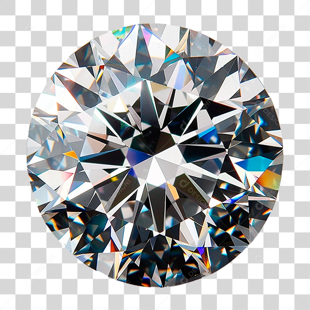 Diamante Brilhante PNG Transparente