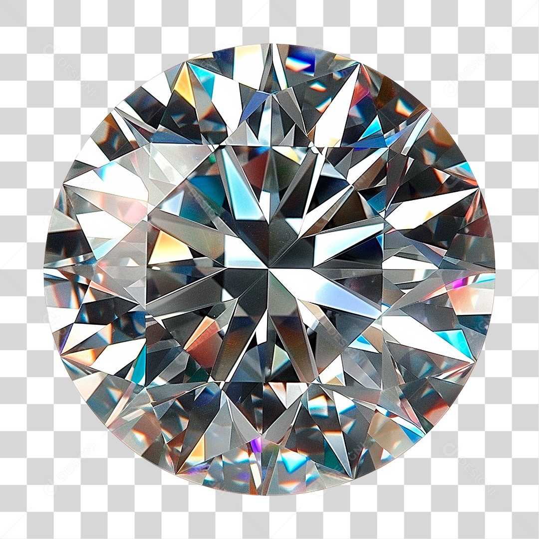 Diamante Brilhante PNG Transparente