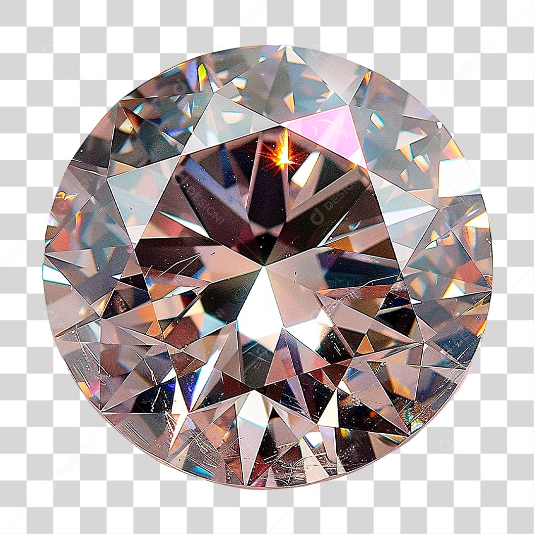 Diamante Brilhante PNG Transparente