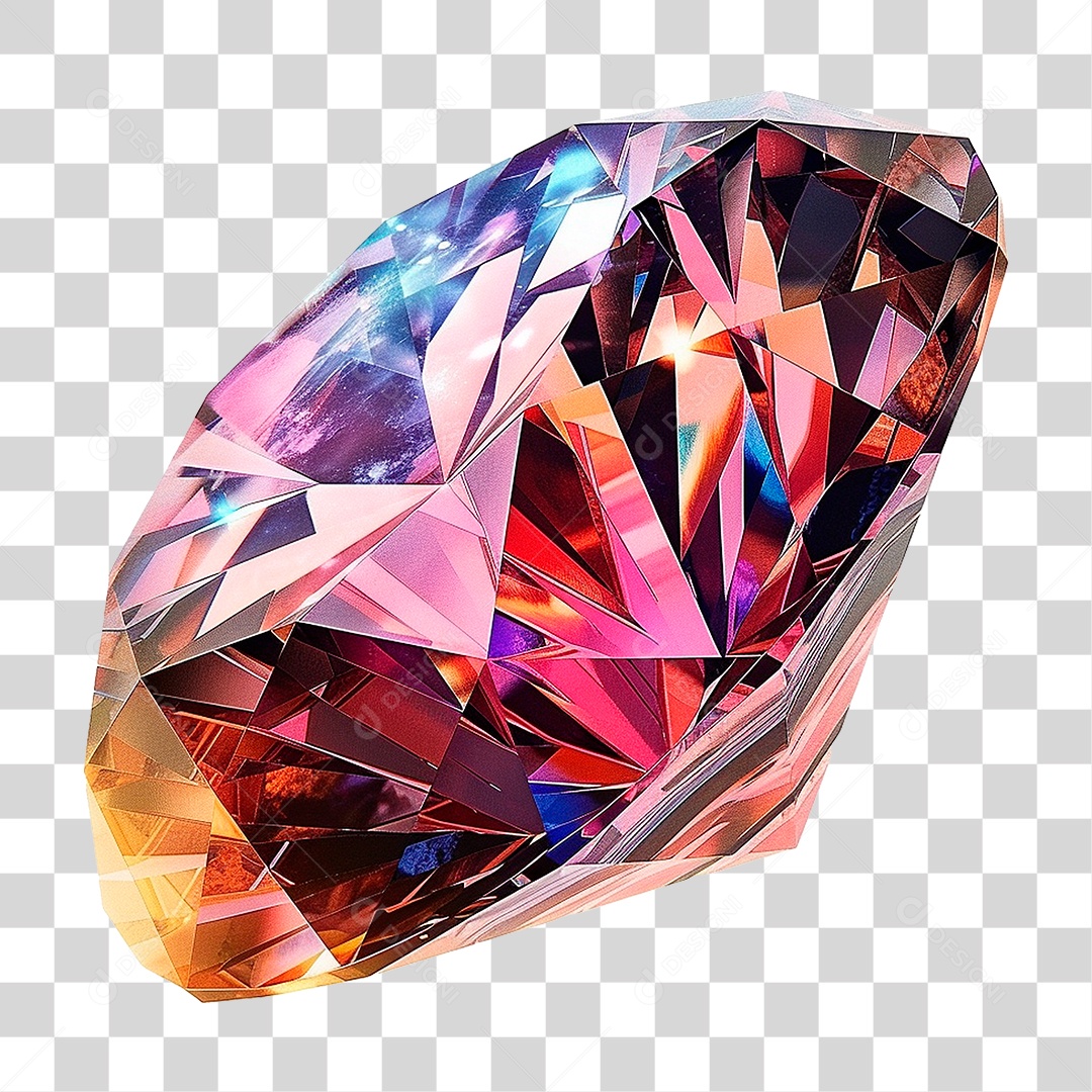 Diamante Brilhante PNG Transparente