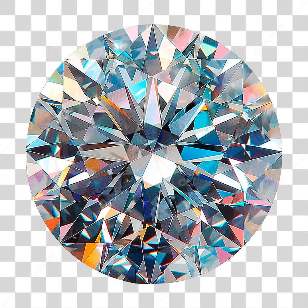 Diamante Brilhante PNG Transparente