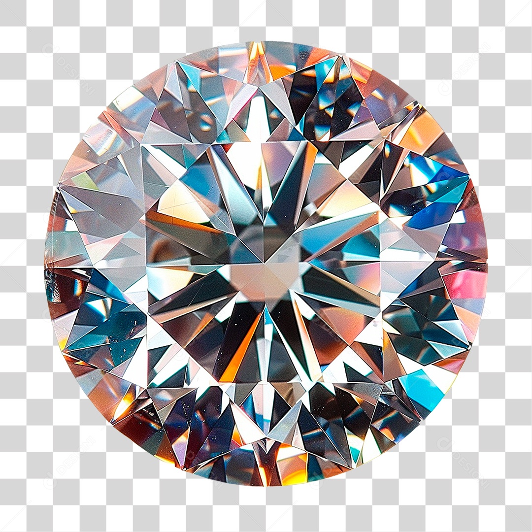 Diamante Brilhante PNG Transparente