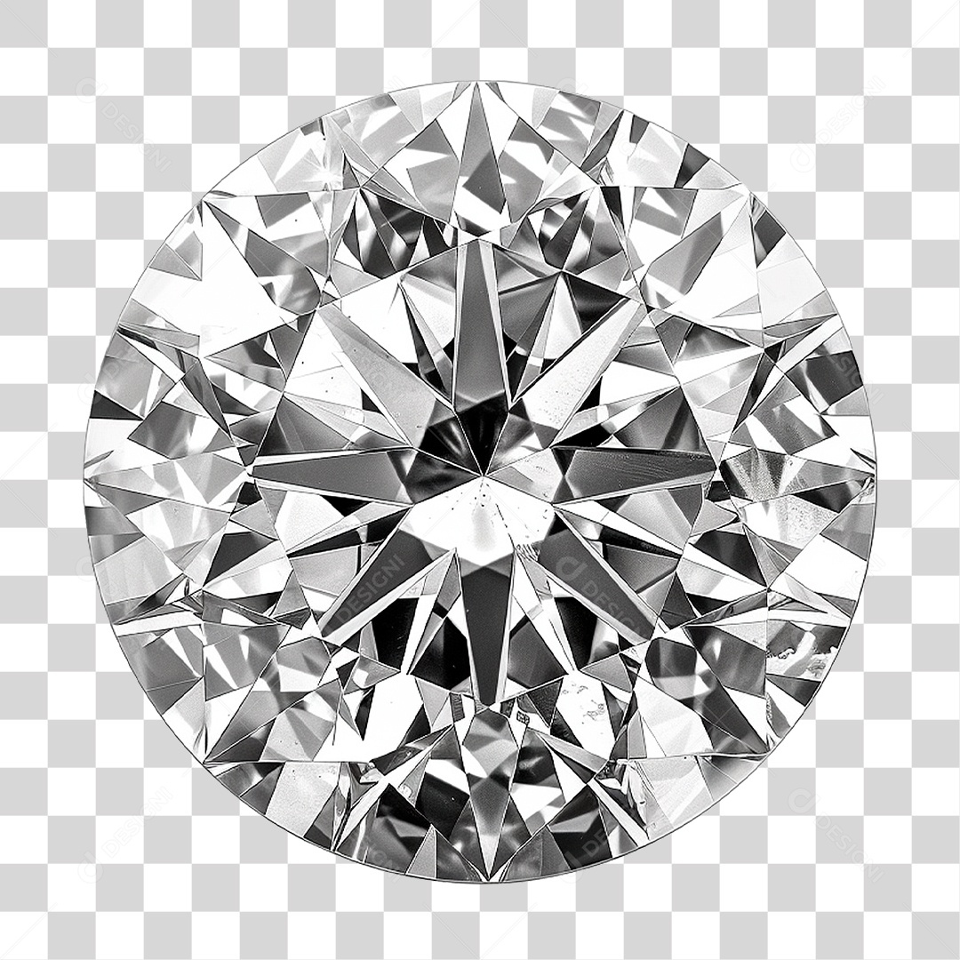 Diamante Brilhante PNG Transparente