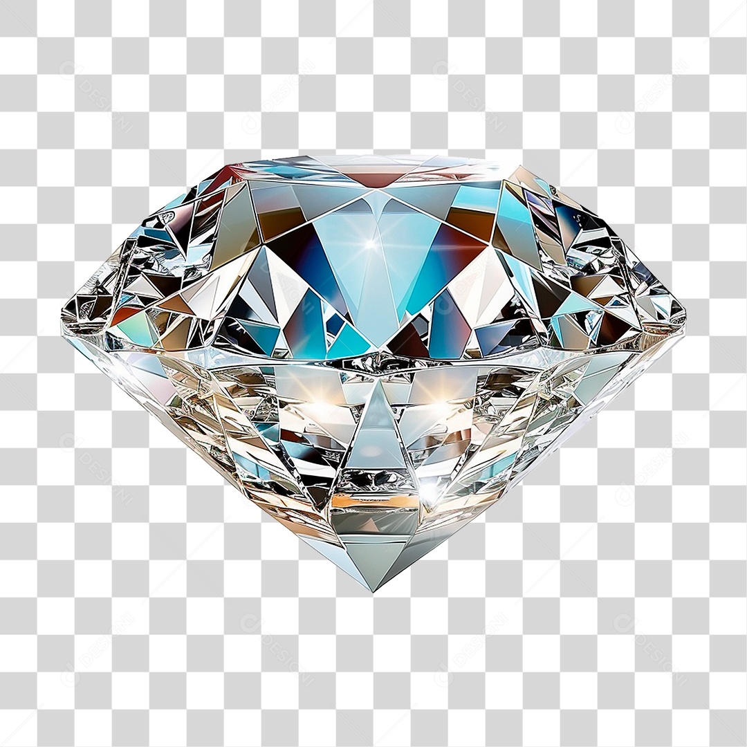 Diamante Brilhante PNG Transparente