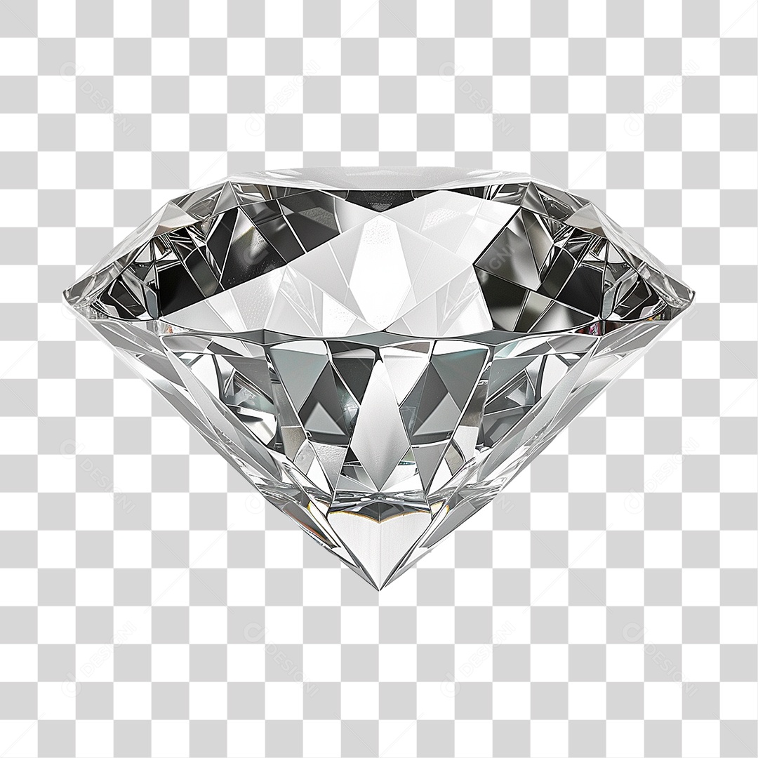 Diamante Brilhante PNG Transparente