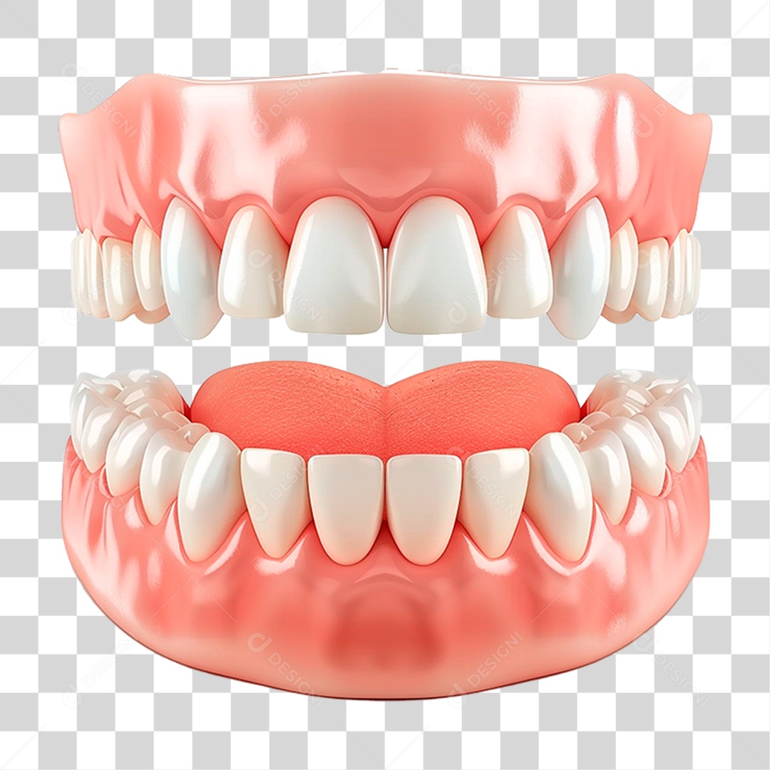 Dentadura PNG Transparente