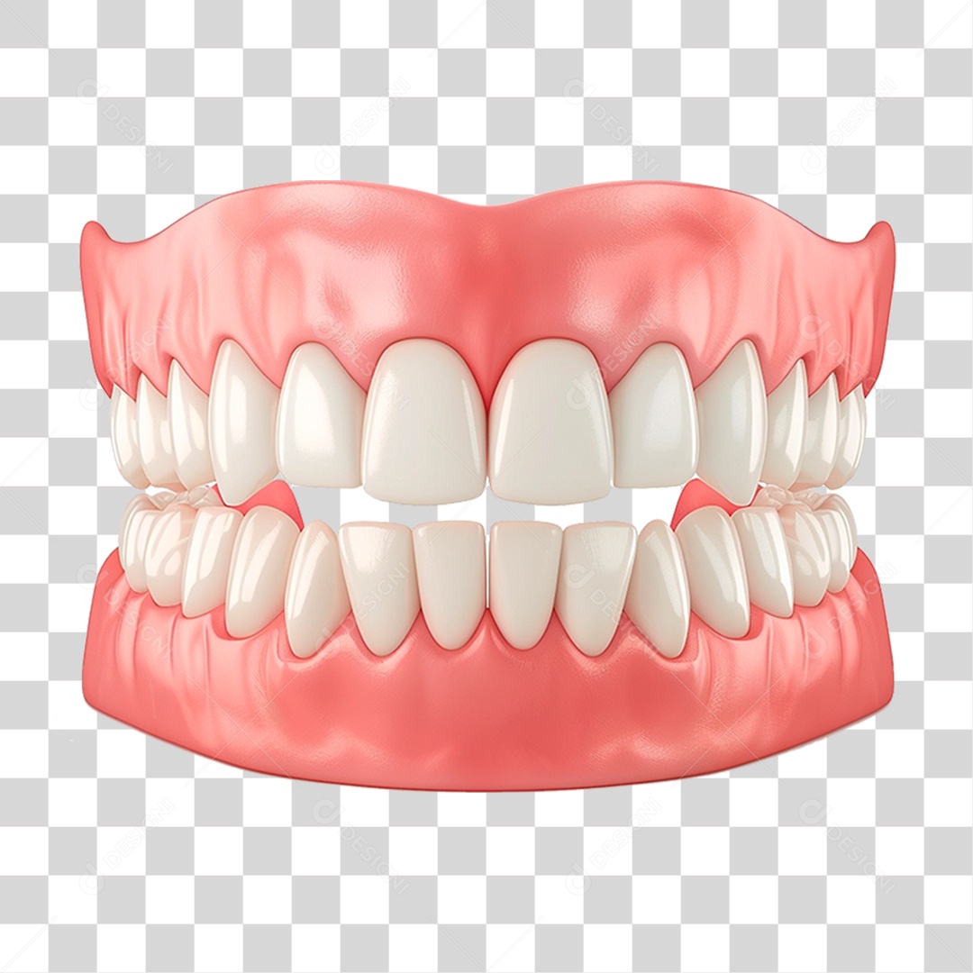 Dentadura PNG Transparente