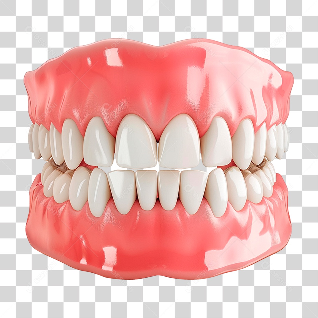 Dentadura PNG Transparente