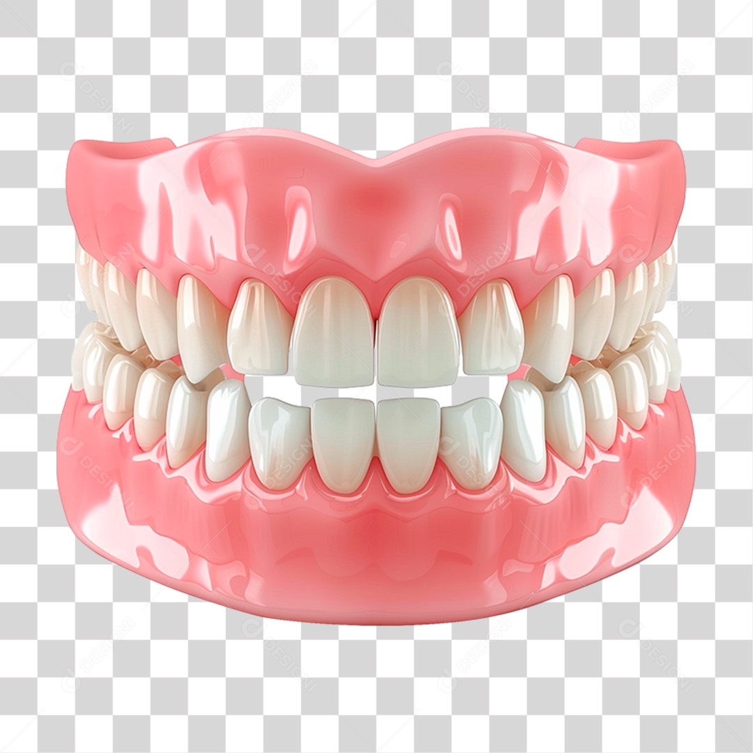 Dentadura PNG Transparente