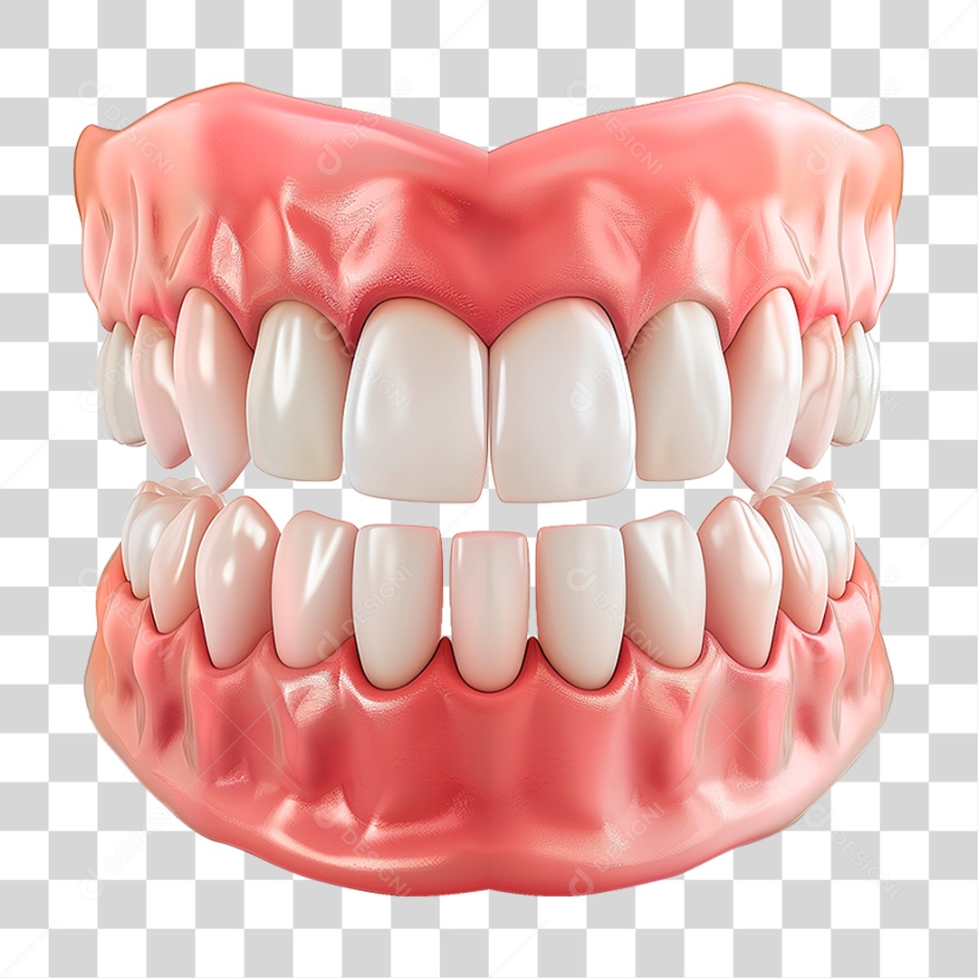 Dentadura PNG Transparente