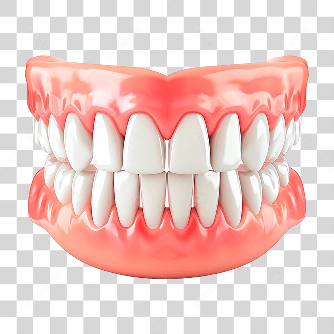 Dentadura PNG Transparente