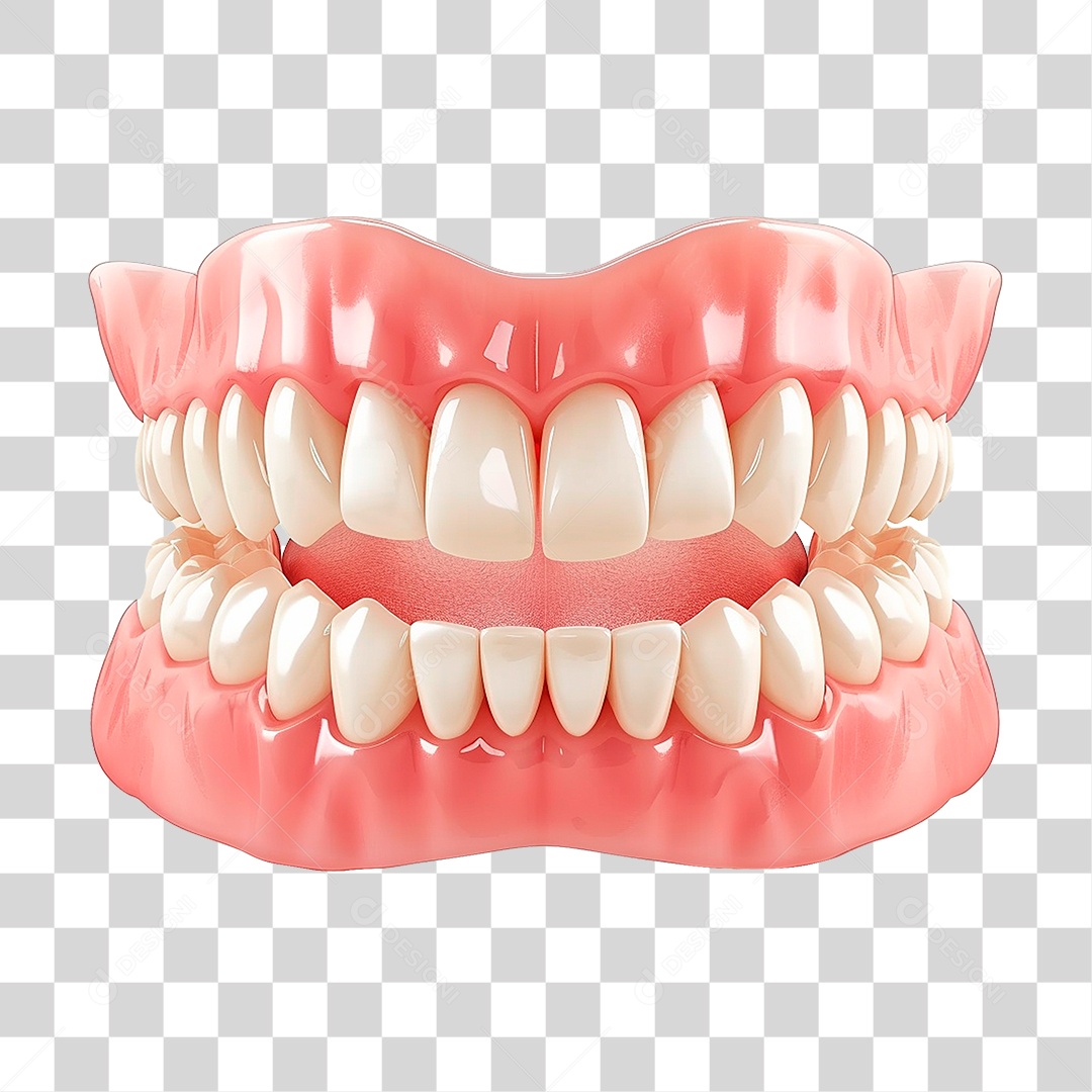 Dentadura PNG Transparente