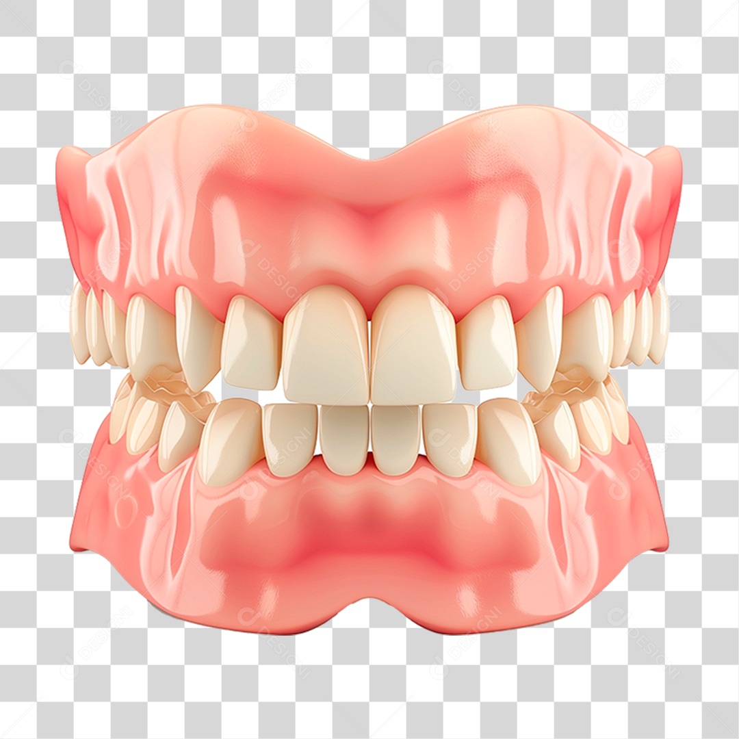 Dentadura PNG Transparente