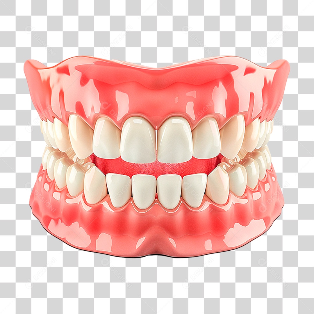 Dentadura PNG Transparente