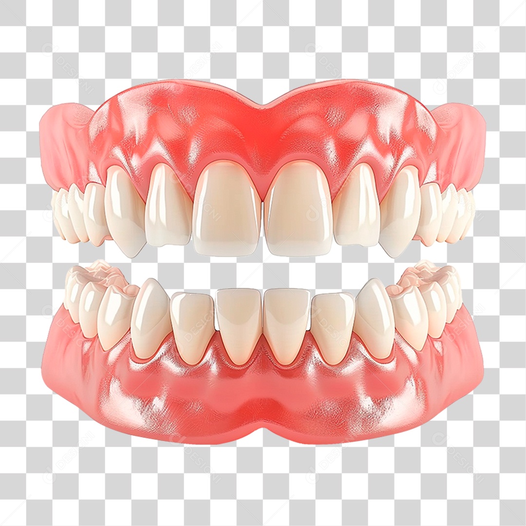 Dentadura PNG Transparente