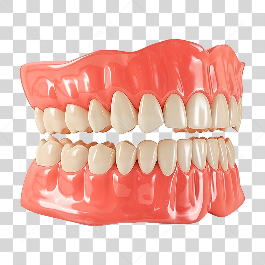 Dentadura PNG Transparente